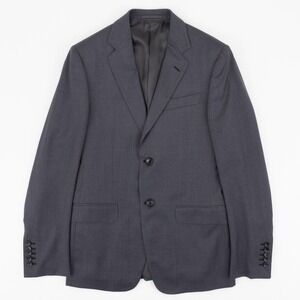 NWOT GUCCI Slim Fit Wool Suit Men's 46 Gray